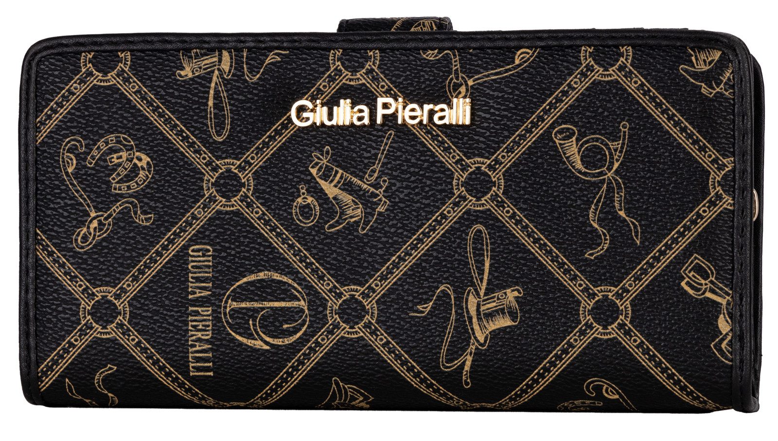 Giulia Pieralli Geldbörse Giulia Pieralli Damen Geldbörse Geldbeutel Brieftasche Portmonee XXL, Damen Geldbörse klappbar mit Reißverschluss Portemonnaie Geldbeu – Bild 2 von 5