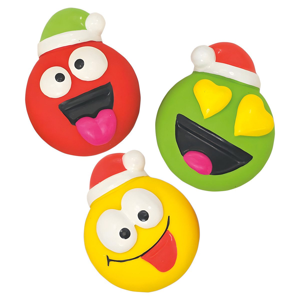 Nobby Tierquietschie Xmas Hundespielzeug Smiley aus Latex günstig online kaufen