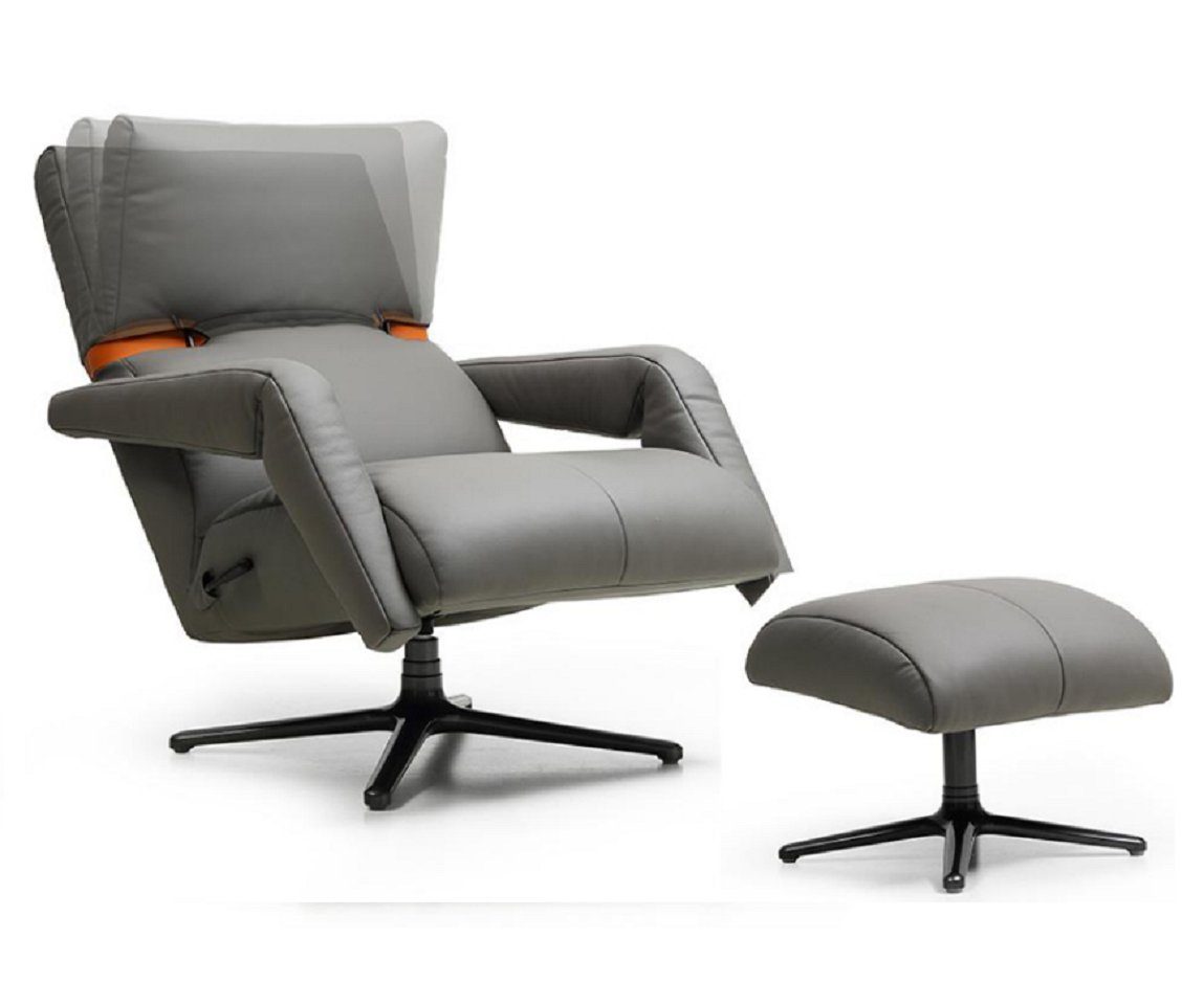 Kunstleder Sessel in Made Wohnzimmer Möbel (1-St., Club Relax Europe Sessel), JVmoebel Lounge Luxus Einrichtung Sessel