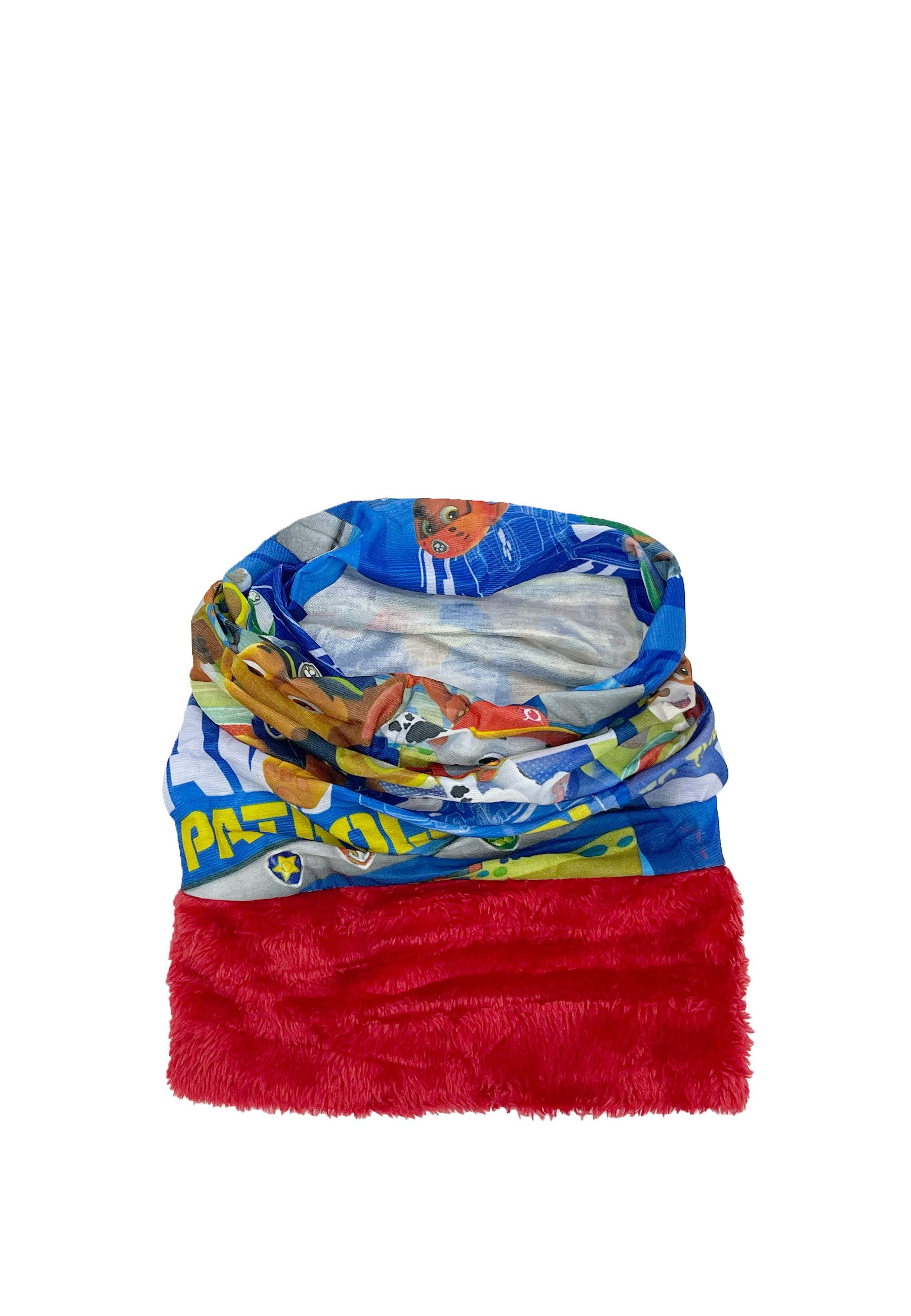 PAW PATROL Loop Kinder Schlauchschal mit Fleece-Innenfutter