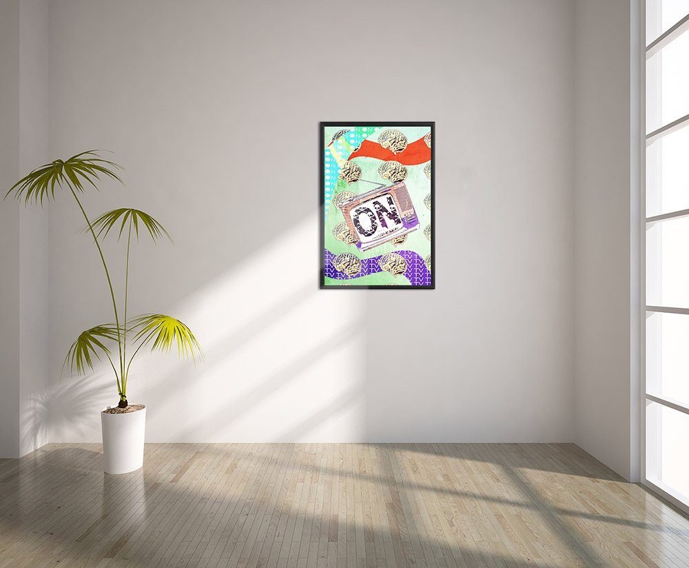 Poster Bullshit on 2, Art-Poster, 61x91cm
