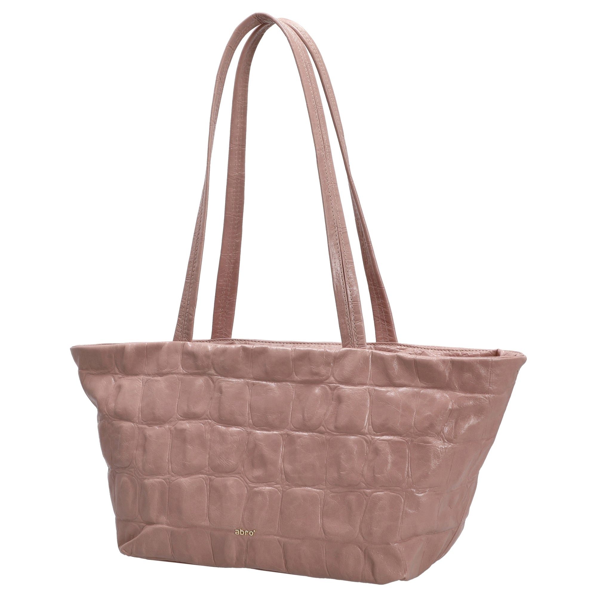 Abro Umhängetasche Alba - Schultertasche 26 cm (rosa)