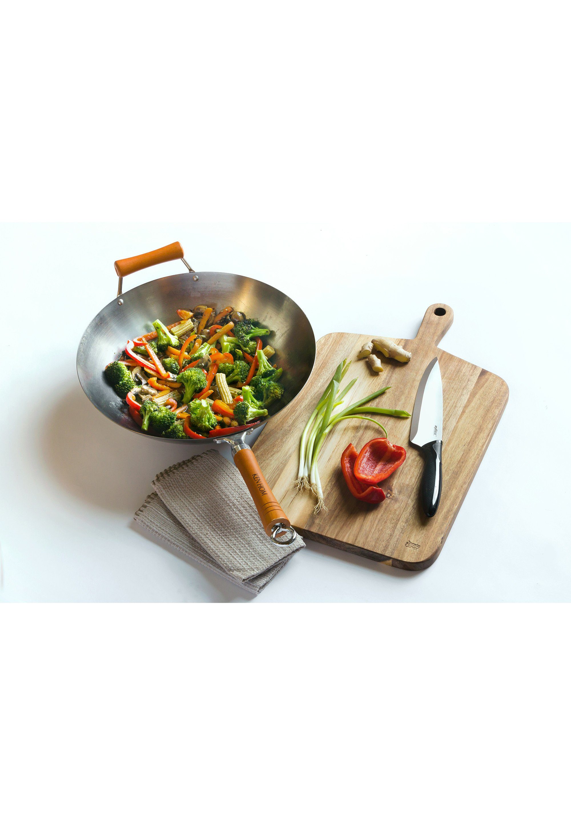 KEN HOM Wok Excellence, mit zweilagiger Beschichtung