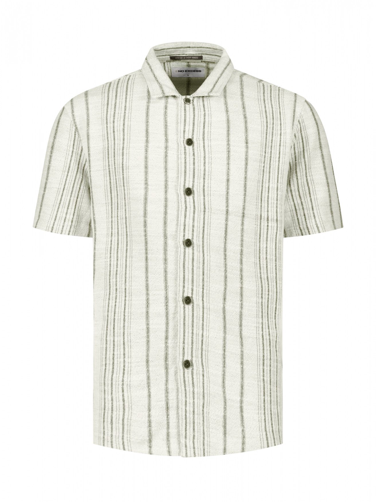 NO EXCESS Kurzarmhemd Shirt Short Sleeve - Herrenhemd - Sommerhemd
