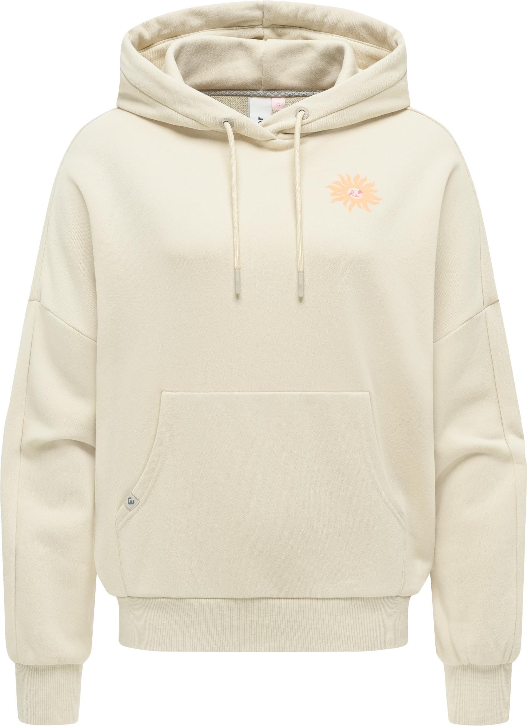Ragwear Kapuzenpullover Pirita PP oversized Damen Hoodie mit Print-Akzenten