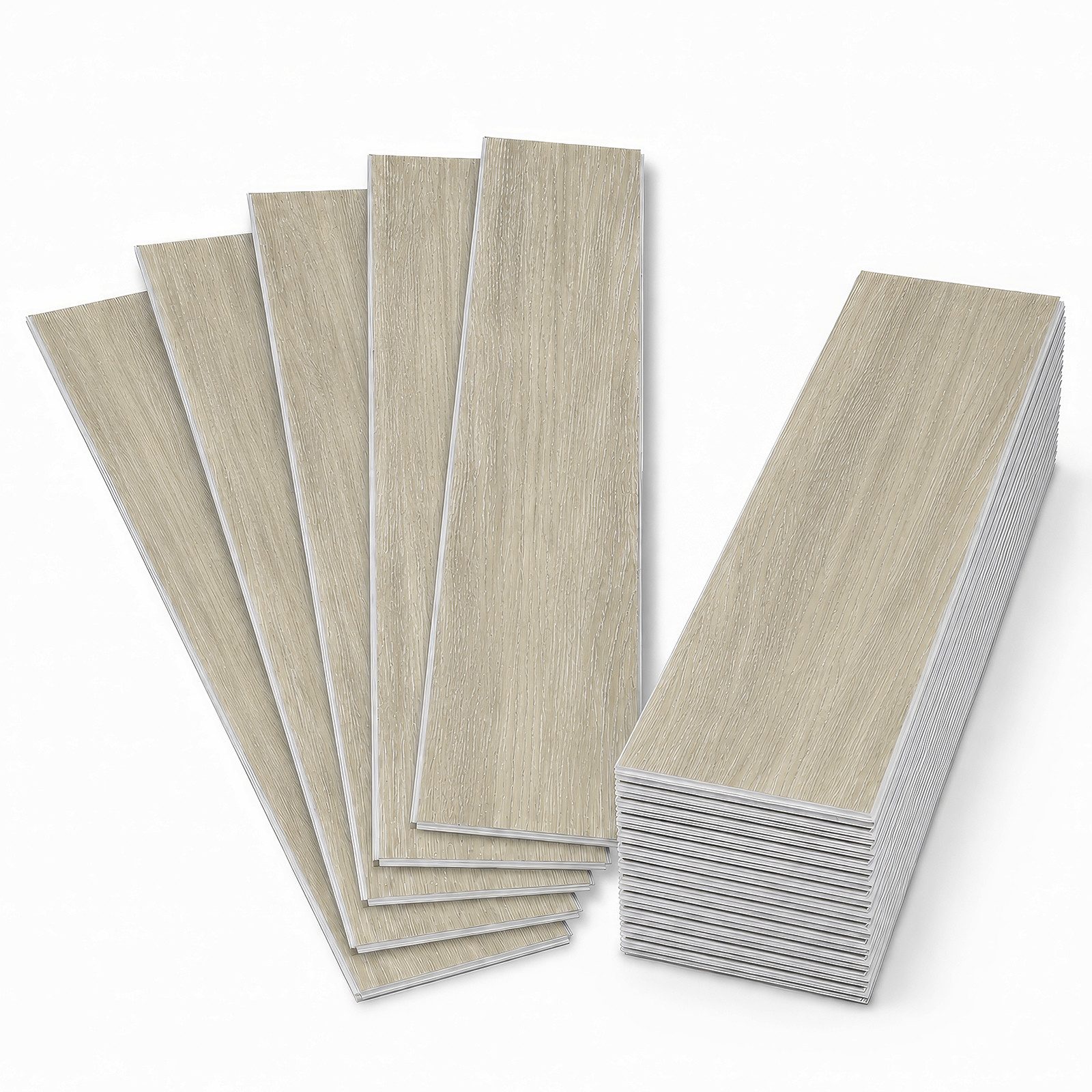 BlingBin Vinylboden SPC-Klickboden, Bodenbelag in Holzoptik, 18er Set, 18 tlg, 18 Dielen, 1,47 m², 4 mm, für Küche und Wohnraum, wasserbeständig