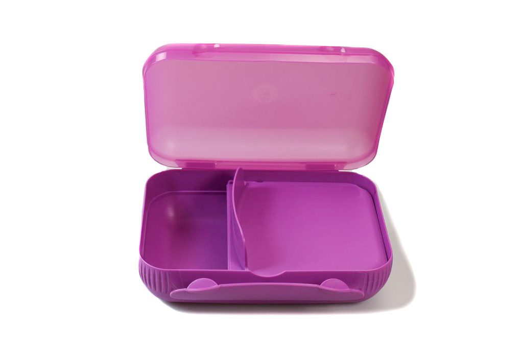 2 Stück Lila Isolationsbeutel Für Lunchboxen - Wasserdichte Kühltasche 27,5x26x8,3 Cm