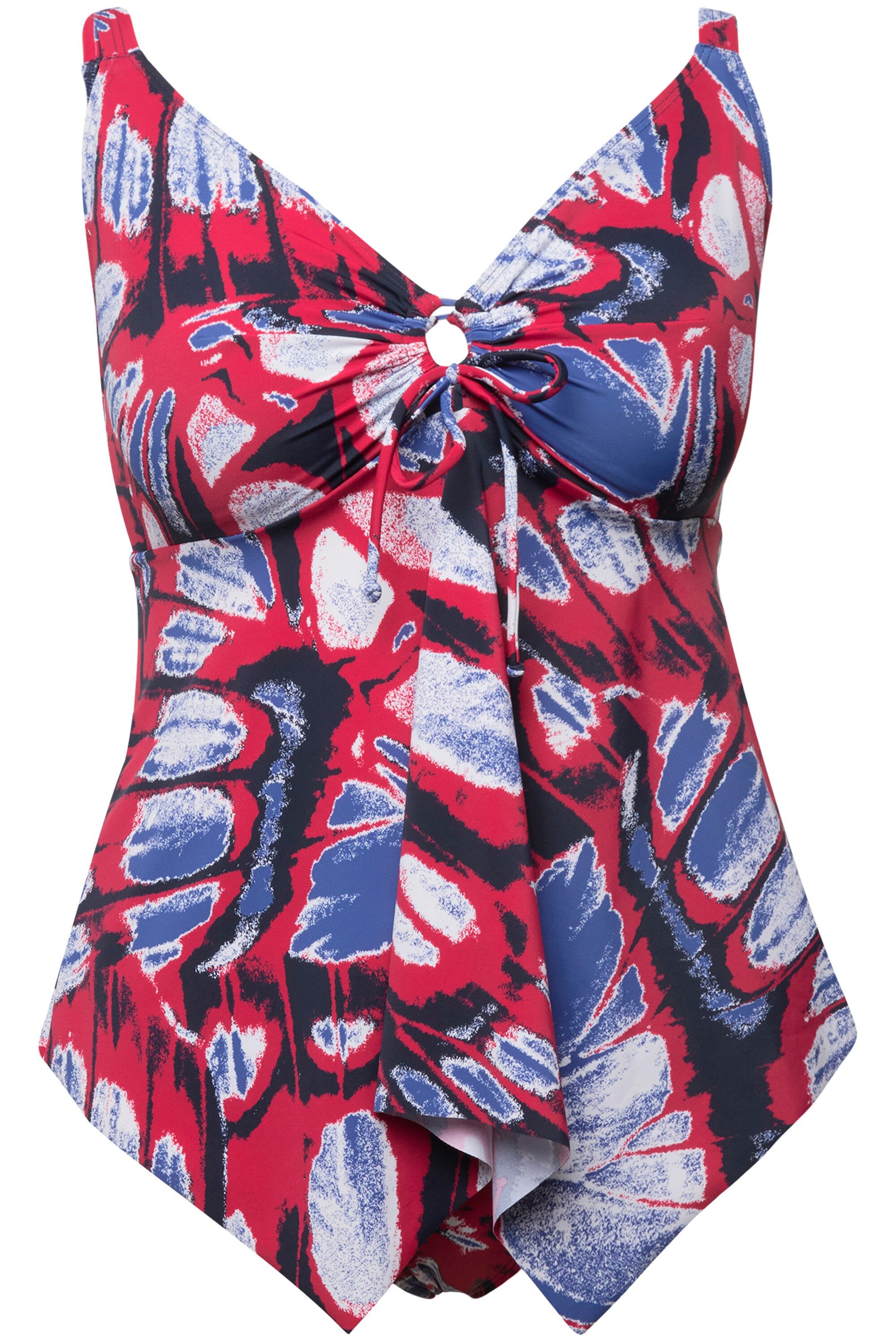 Ulla Popken Tankini Tankini Schmetterlinge Softcups günstig online kaufen