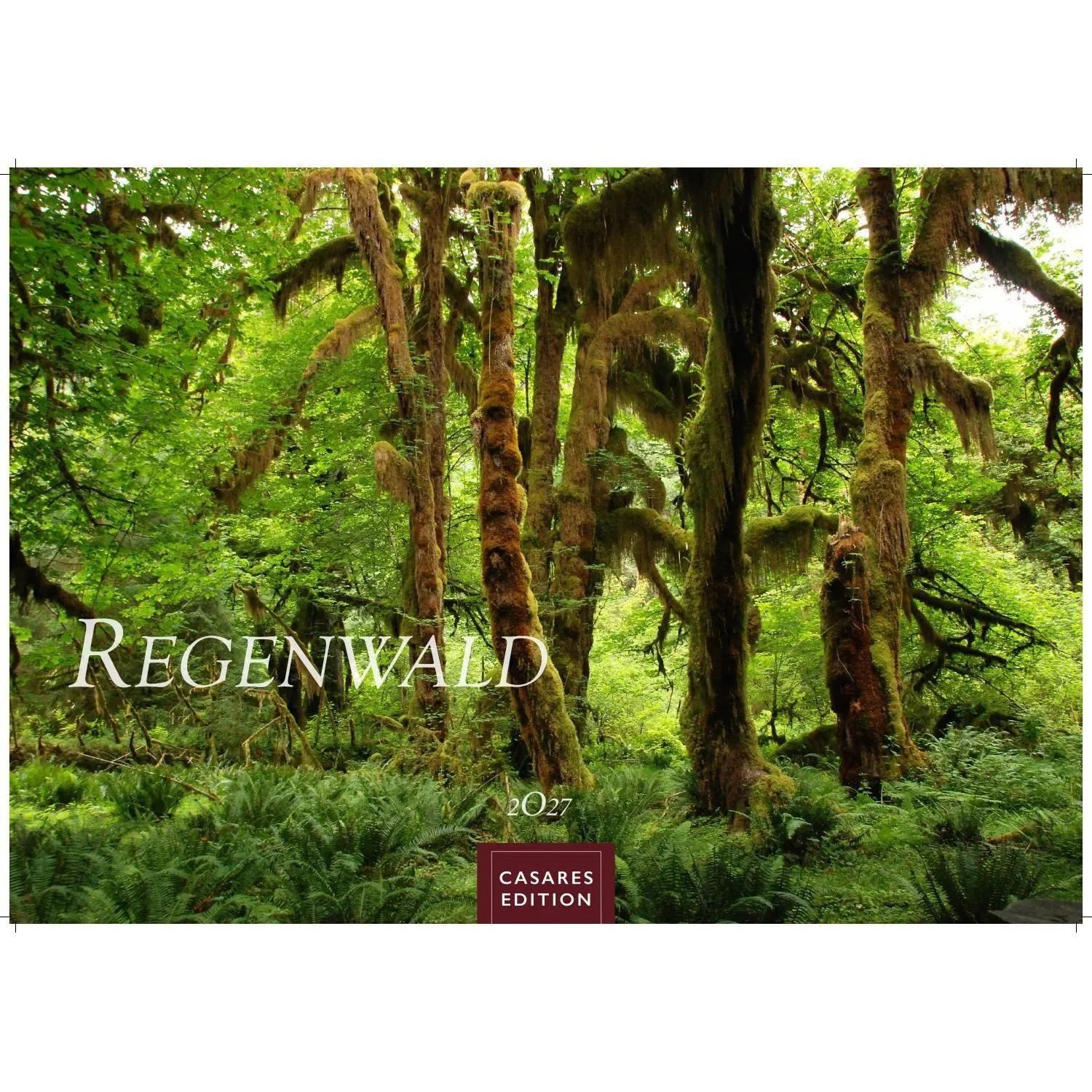 Wandkalender Regenwald Kalender 2027 - Wandkalender, Fotokalender Naturkalender...