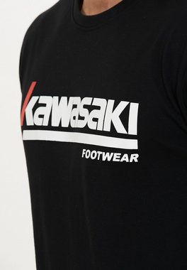 Kawasaki T-Shirt Kabunga mit großem Markenprint