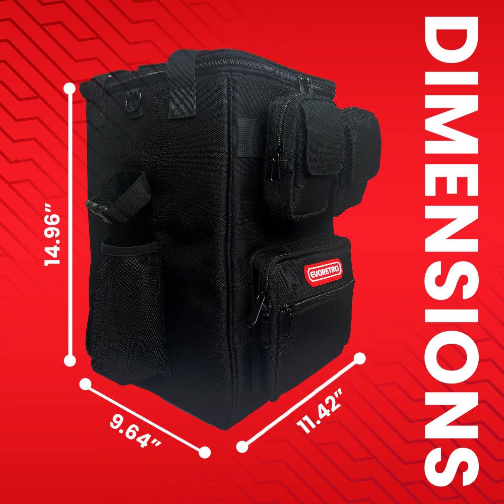 Evoretro Rucksack Evoretro Trading Card Rucksack Black