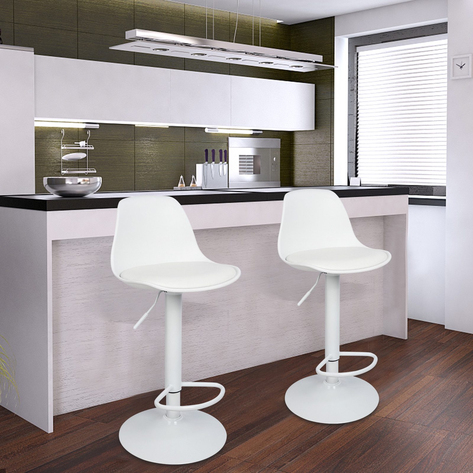 JEOBEST Barhocker Barstühle Bar Stool Küchenstühle Tresenstuhl mit Rückenle günstig online kaufen