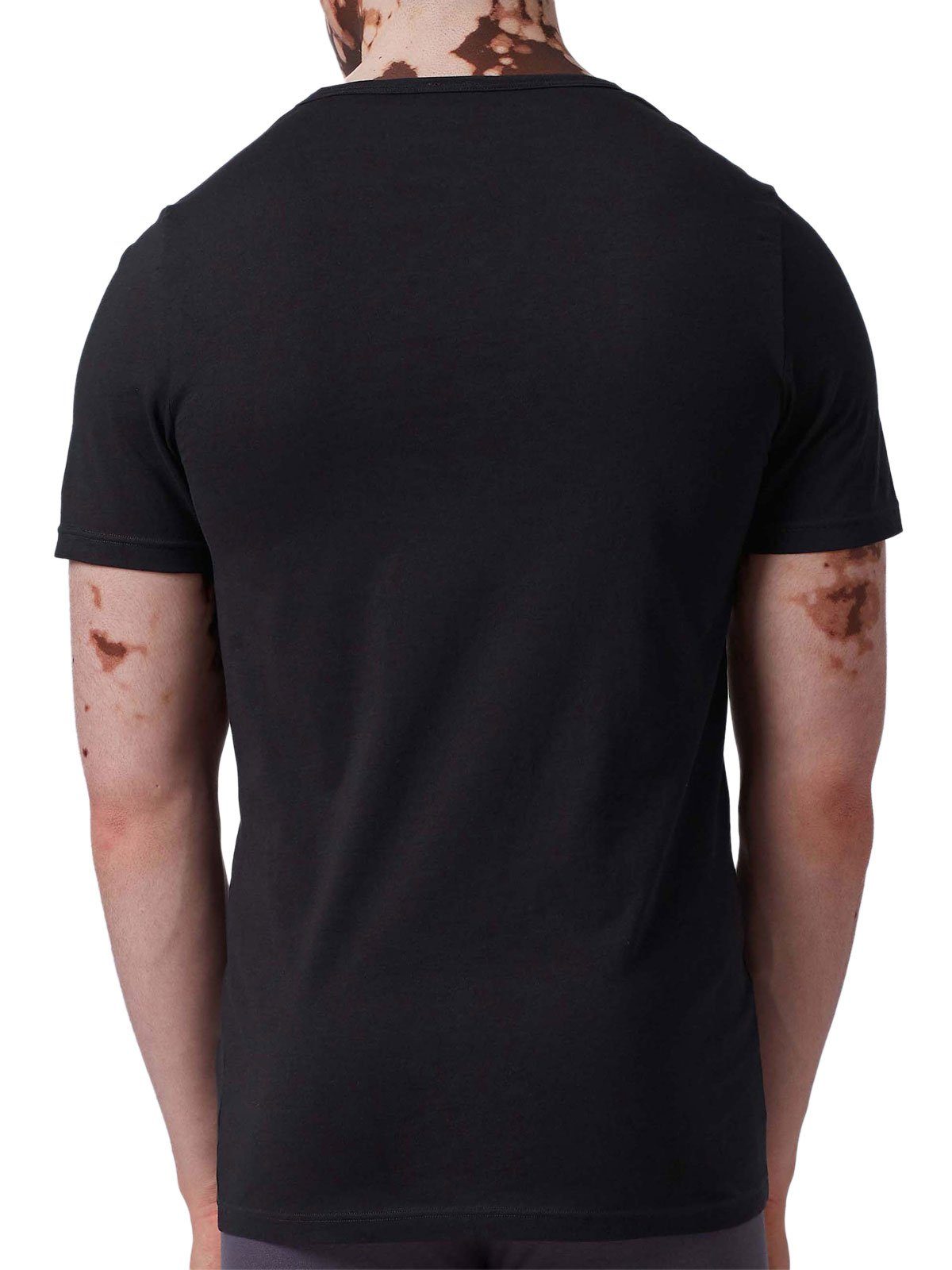 Skiny Unterziehshirt Herren Shirt kurzarm 2er Pack Shirt Multipack (Packung, 2-St) -