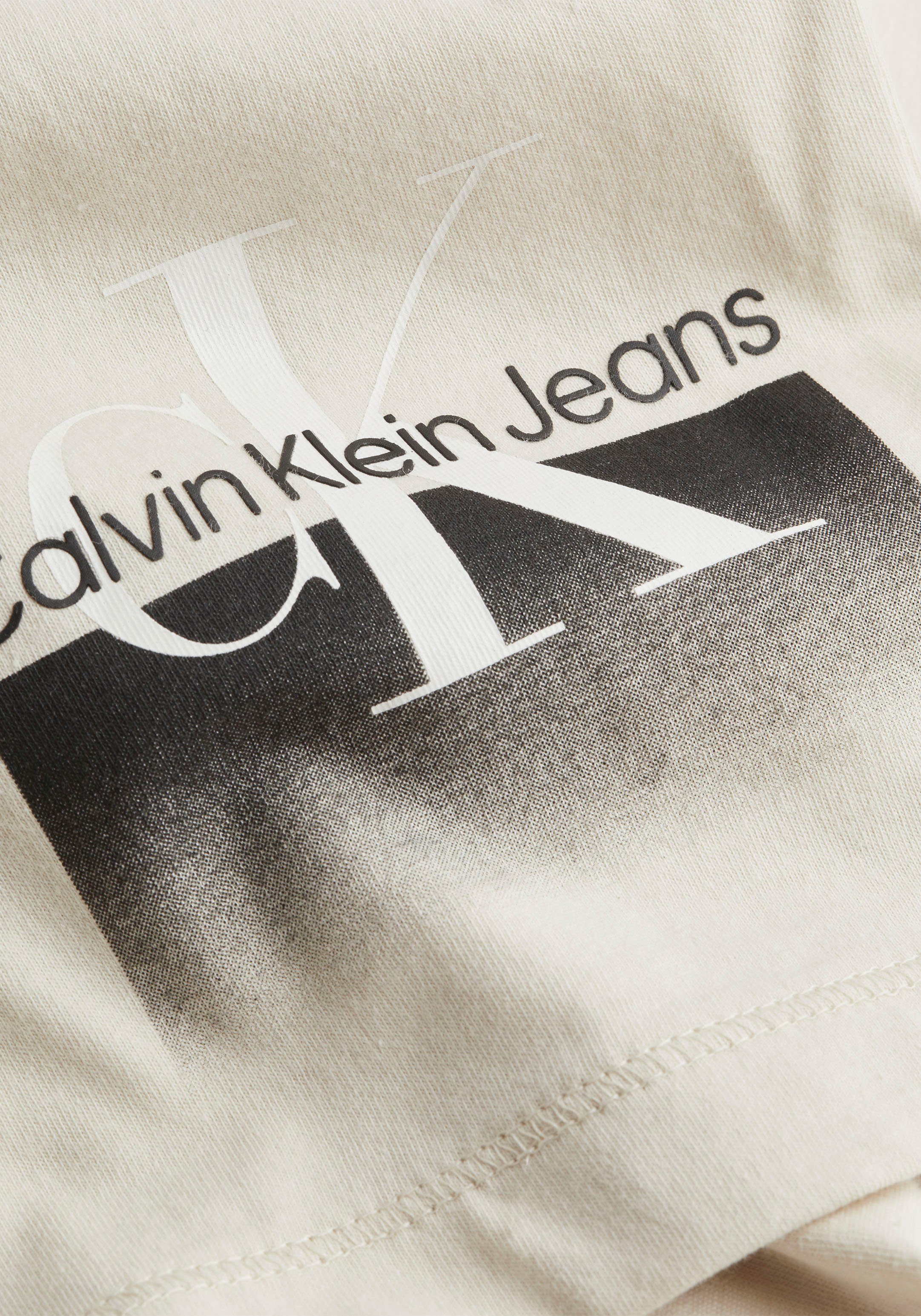 T-Shirt TEE MONOLOGO Calvin GRADIENT Plus Jeans PLUS BOX Klein