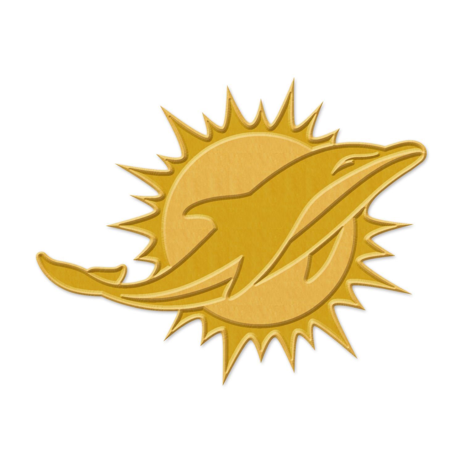 Schmuck WinCraft GOLD NFL Dolphins Pins Universal PIN Miami Teams Caps