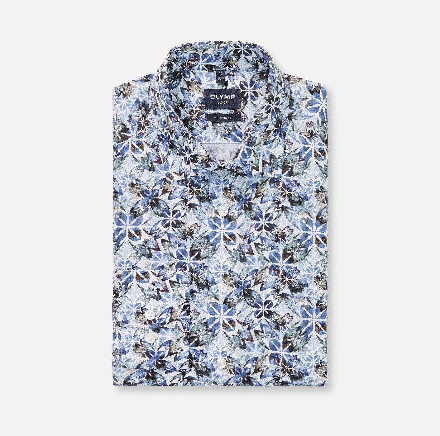 OLYMP Langarmhemd Luxor modern fit modern fit, New Kentkragen, Business Hem günstig online kaufen