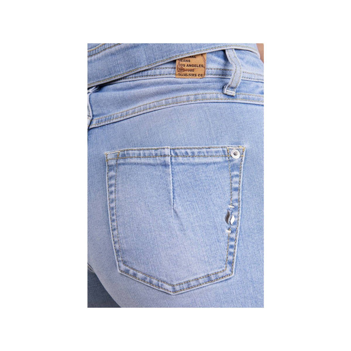 BLUE (1-tlg) blau 5-Pocket-Jeans FIRE
