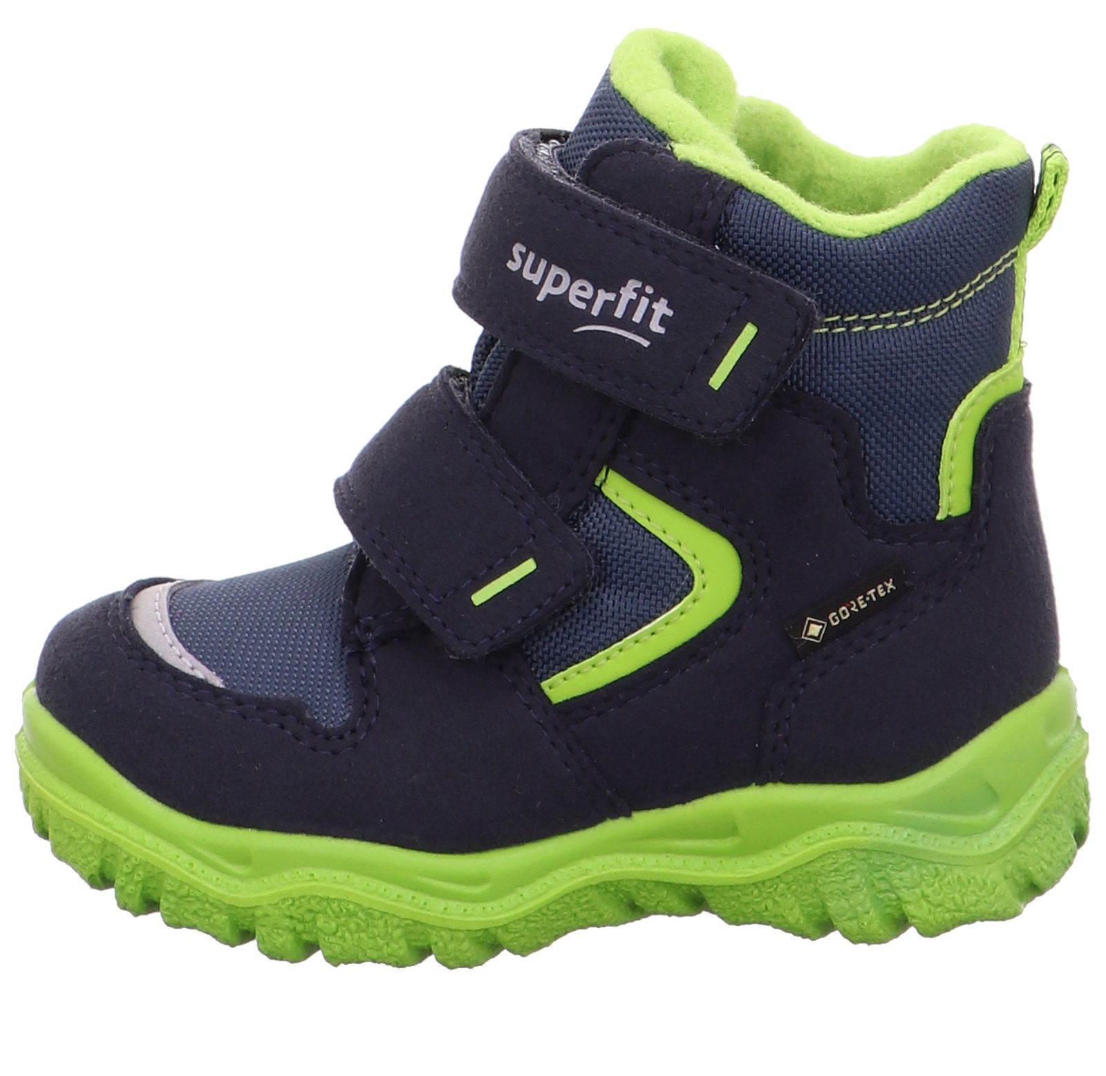 superfit Gore-Tex Klettstiefel Husky 1-000047-8020 blau/grün Stiefel