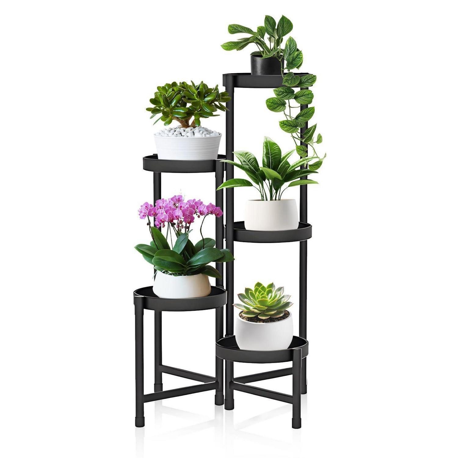 LuxusKollektion Pflanzentreppe Blumenständer 5 Etagen Ø25cm (1 St)