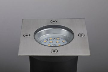 Paulmann LED Einbauleuchte Plug & Shine, Plug & Shine, LED fest integriert, Warmweiß, LED-Modul, IP65 Rostfrei