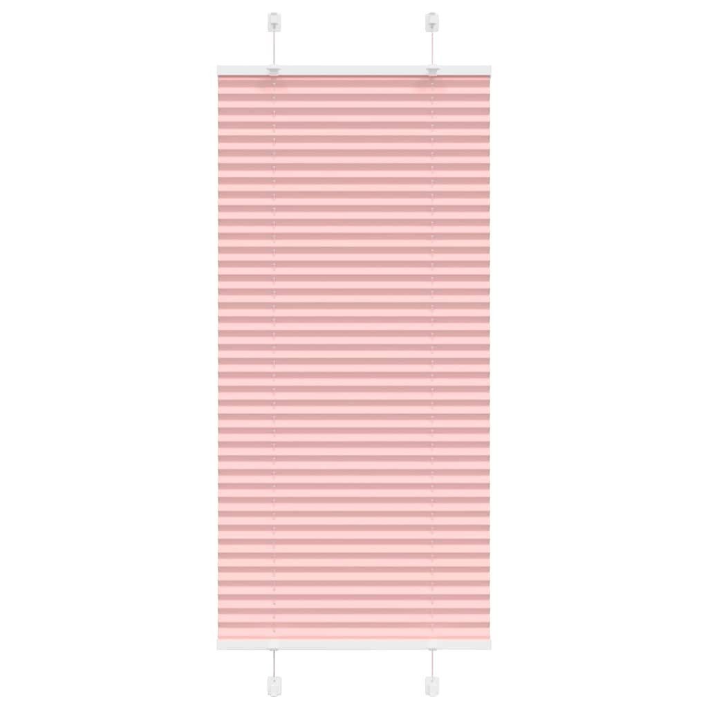 vidaXL Jalousie 60 x 150 cm Plissee Rosa 60x150 cm Stoffbreite 59,4 cm Polyester