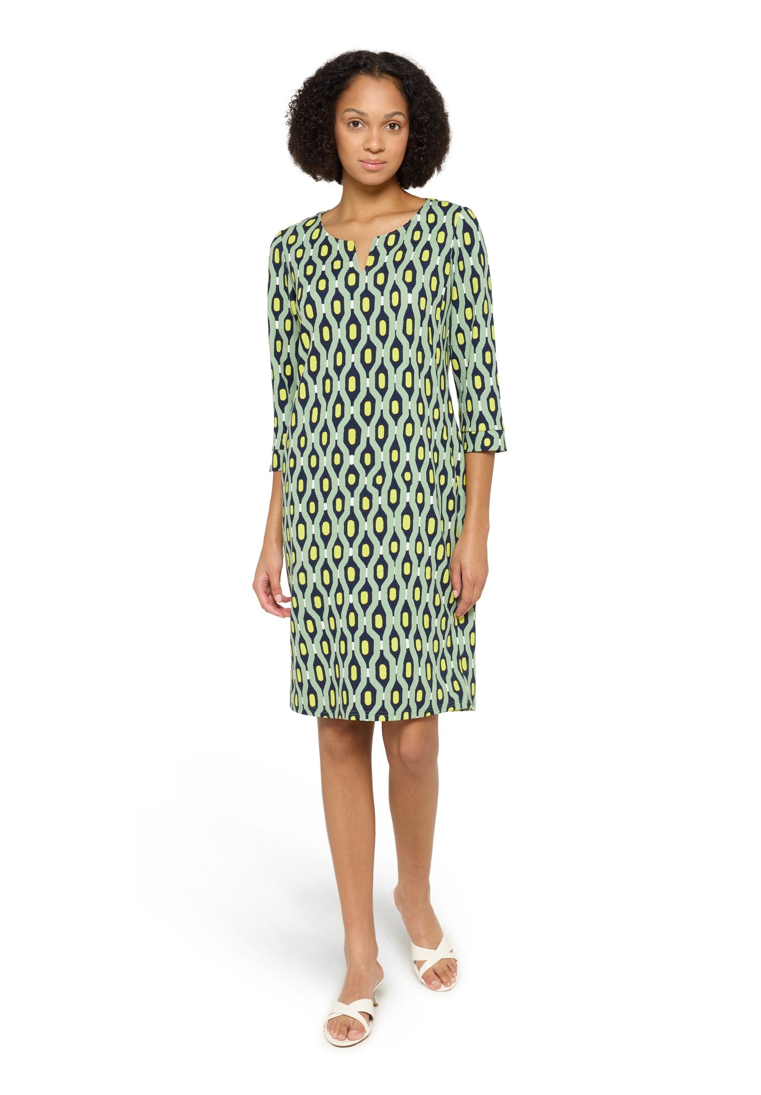 Cartoon Druckkleid Damen mit Muster günstig online kaufen