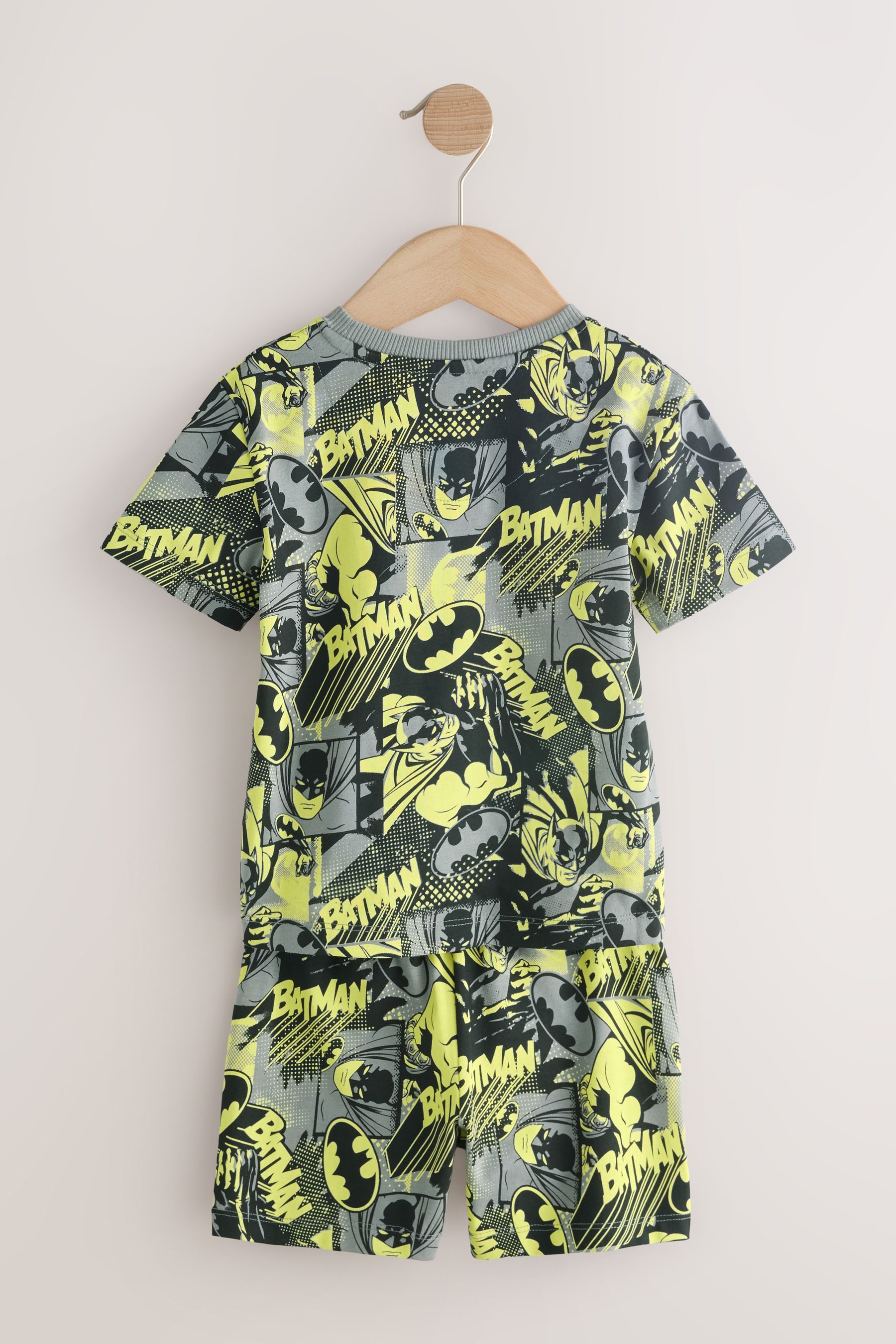 Next Pyjama 2er-Pack Kurze Schlafanzüge, Batman (4 tlg)