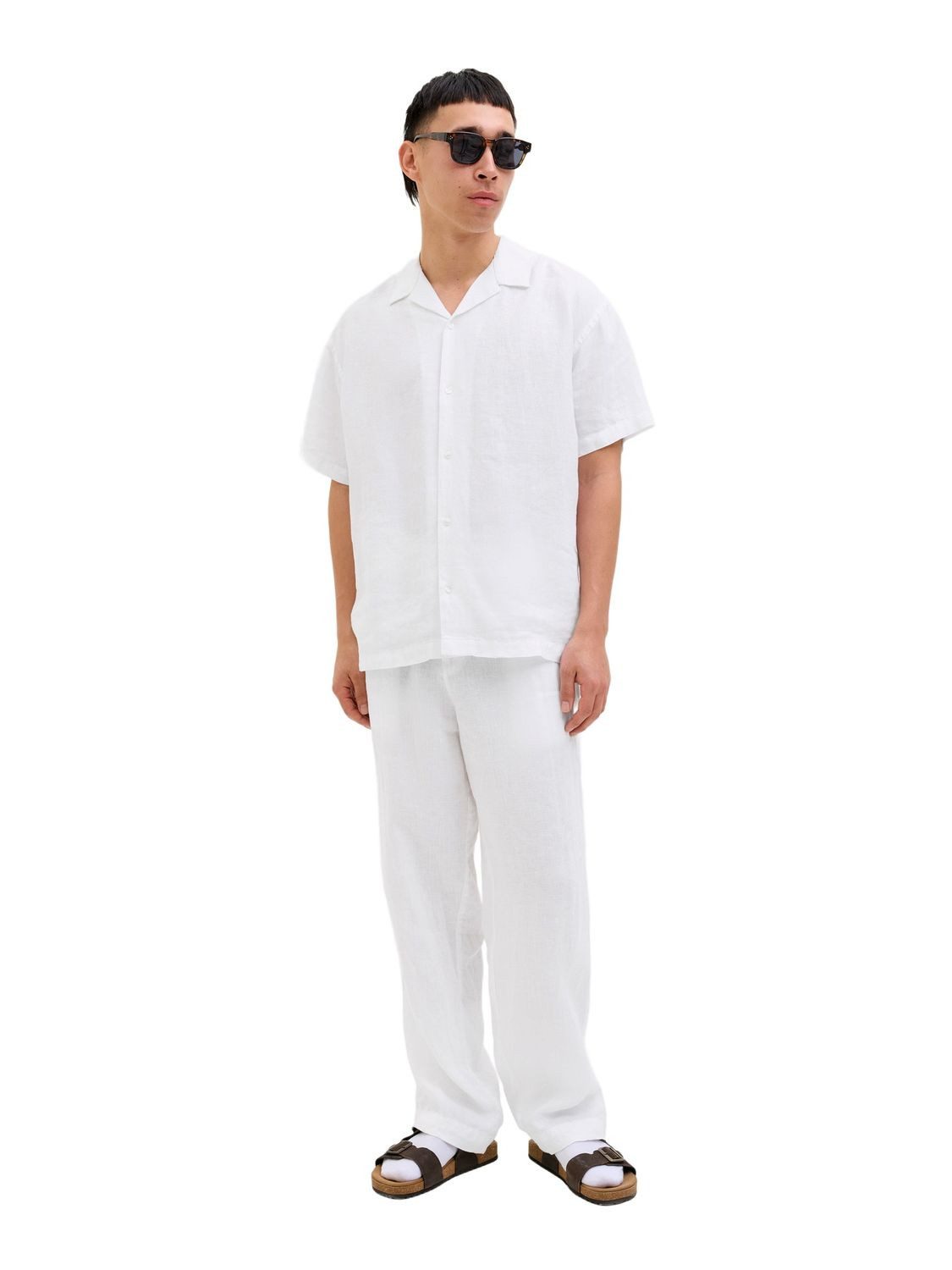 Jack & Jones Chinohose JPSTKARL LAWRENCE LINEN aus Leinen günstig online kaufen