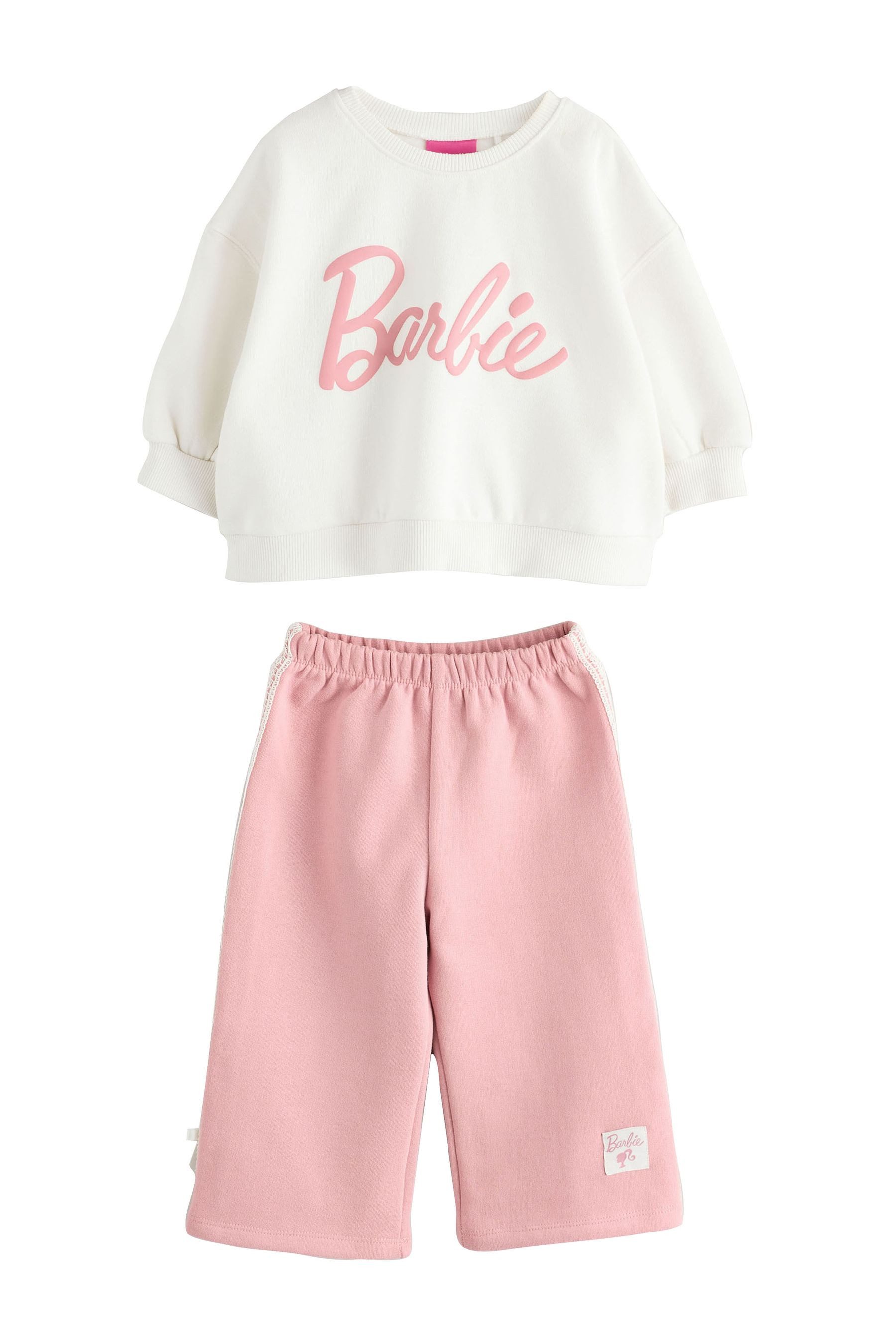Next Sweatanzug Barbie Sweatshirt und Jogginghose günstig online kaufen
