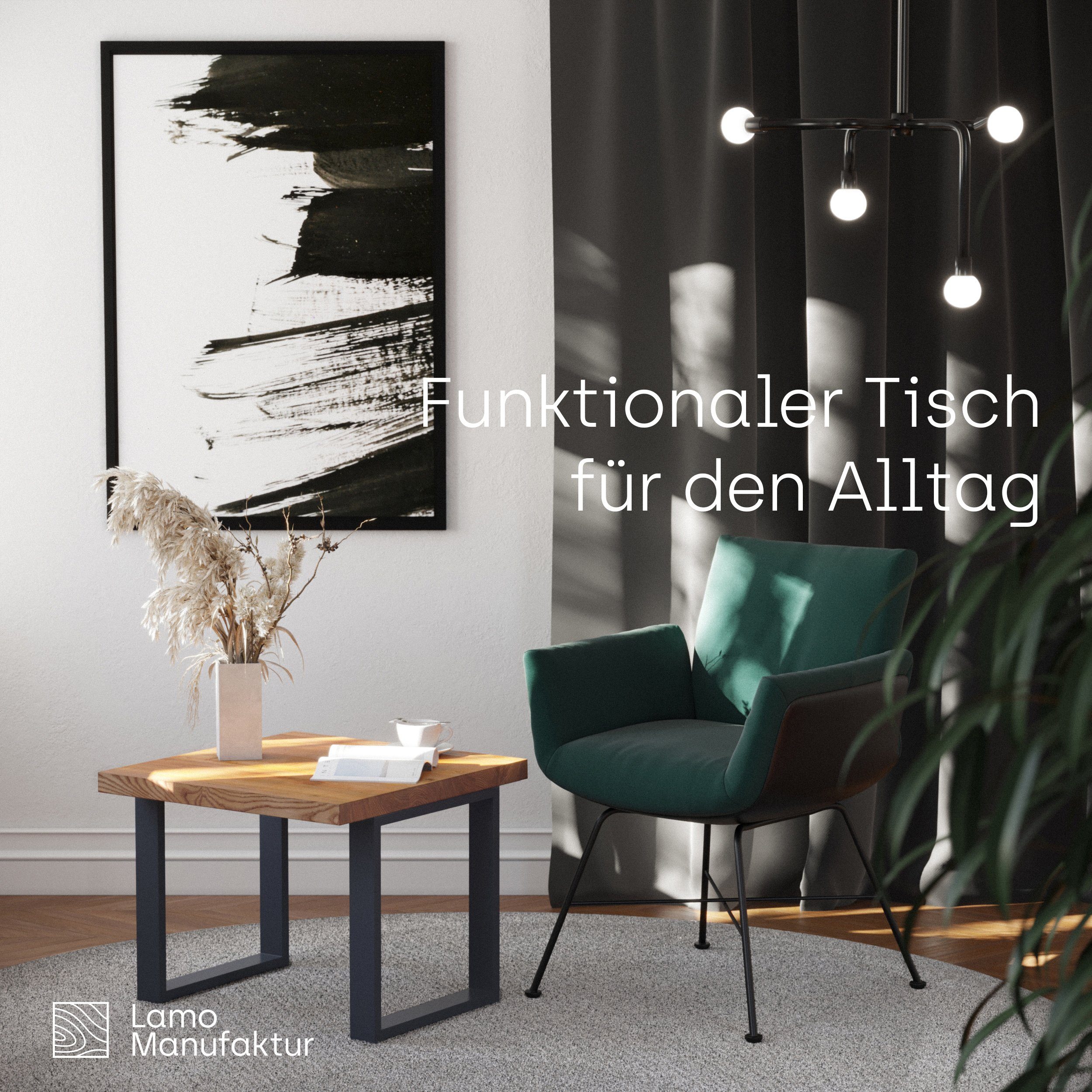 LAMO Manufaktur Esstisch Modern Küchentisch Tischplatte günstig online kaufen
