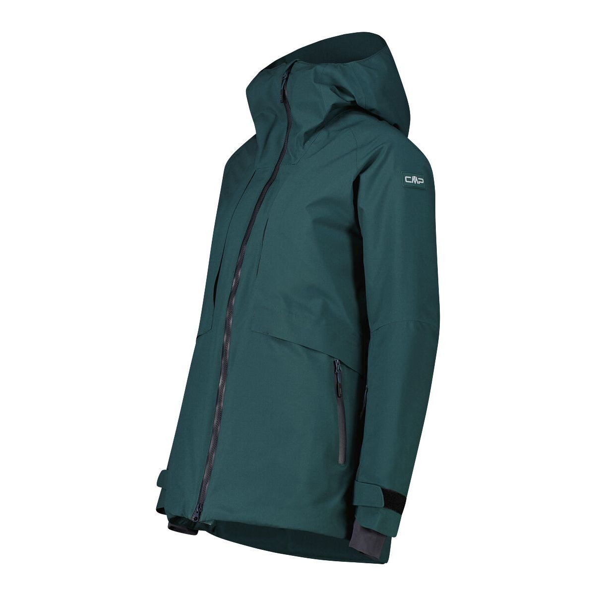 CMP Skijacke Woman Ski Jacket FIX Hood Vielseitige Damenjacke mit wasserdichter Clima Protect-Membran und