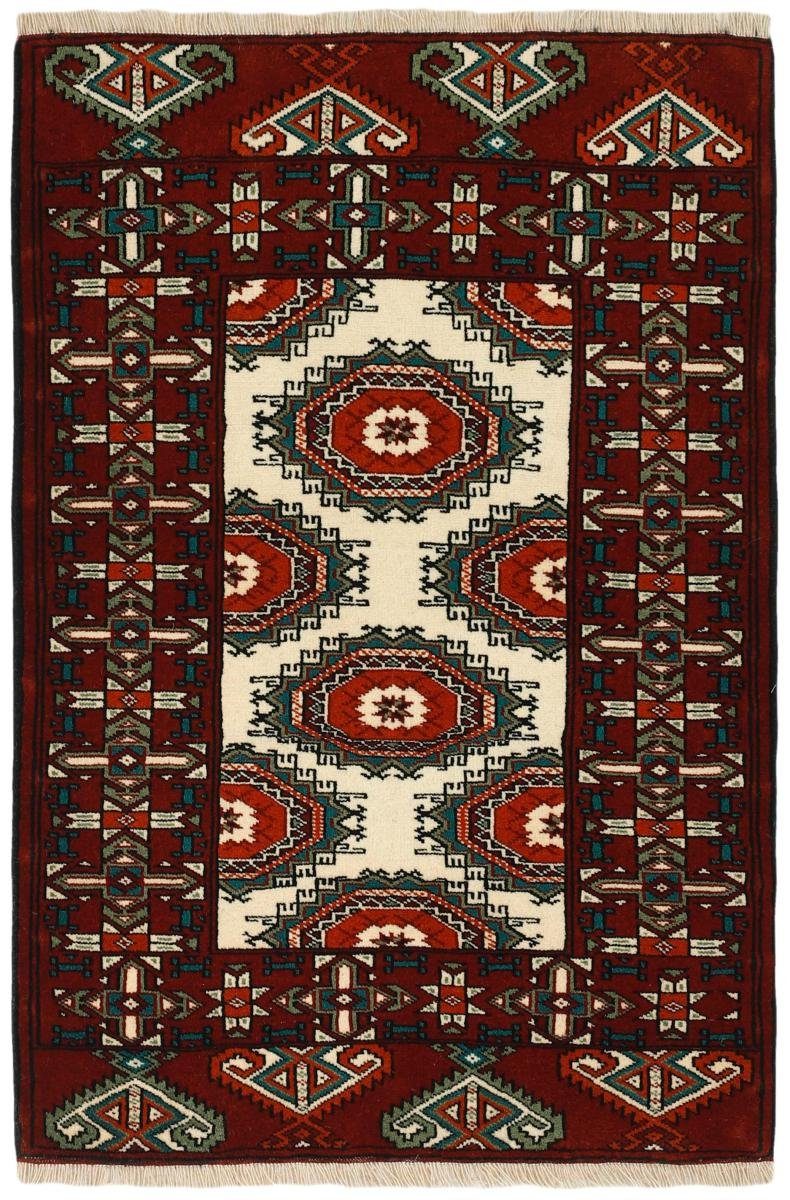 Orientteppich Turkaman 82x119 Handgeknüpfter Orientteppich Perserteppich, 6 Höhe: mm rechteckig, Trading, Nain 