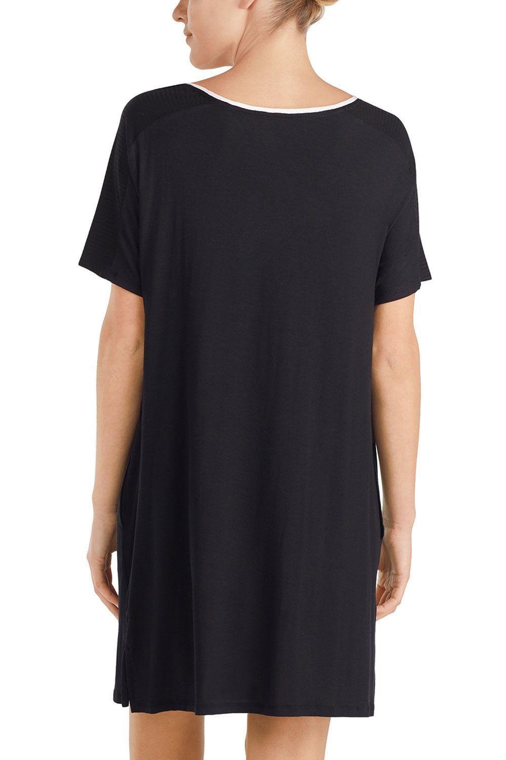 black YI2319330 DKNY Essentials Nachthemd Sleepshirt