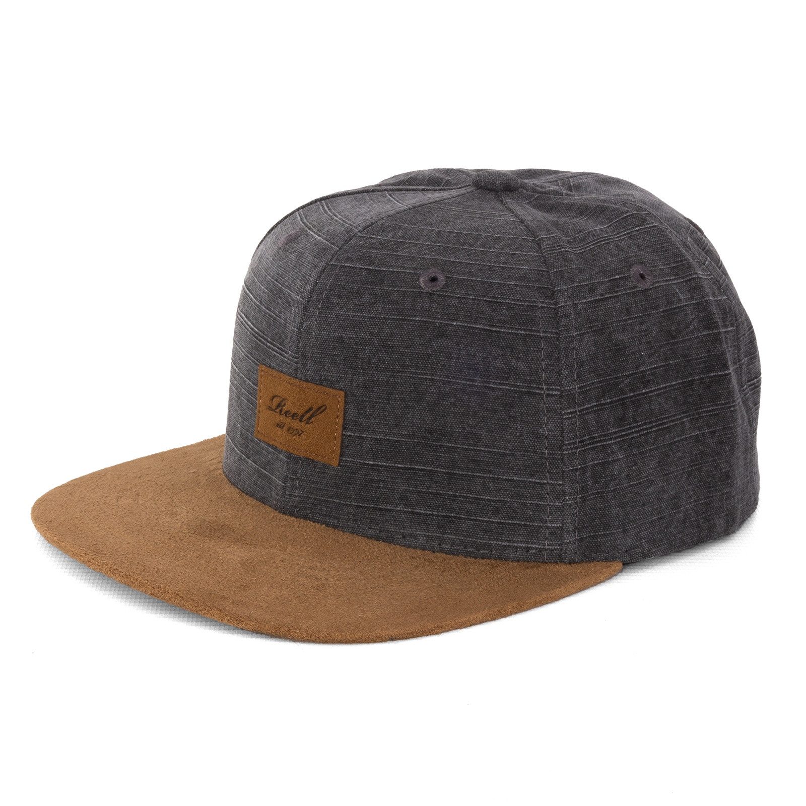 REELL Baseball Cap Cap Reell Suede wshed black (1-St)