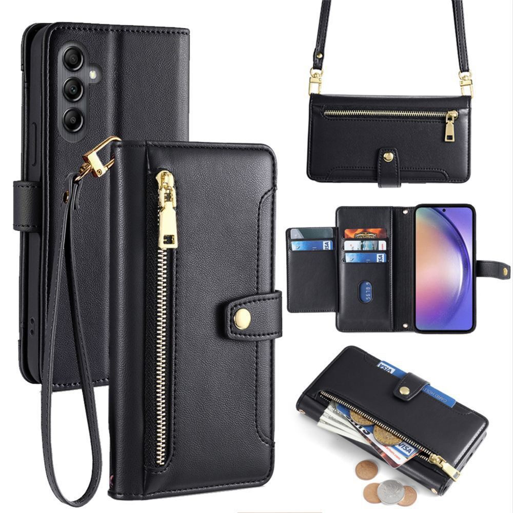 betterfon Handykette für Samsung Umhängetasche Hülle mit Band Kartenfächer, Hände frei – mit Silikonhülle & Schnur für flexiblen Alltag