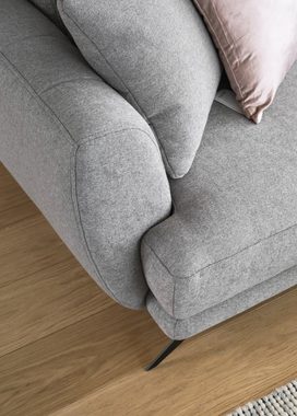 MOEBLO Ecksofa LIKIDO, Sehr bequemes, praktisches, hochfunktionelles, elegantes Ecksofa, Ottomane links oder Rechts - 280x90x178 cm, mit Schlaffunktion, mit Bettkasten, mit Rundumbezug, mit Ziehrkissen