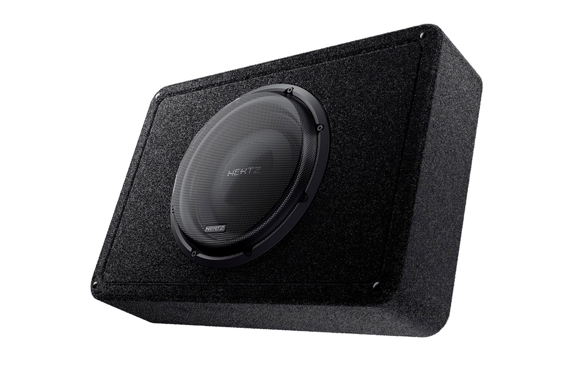 Hertz MPBX 300 S2 Ultraflacher, abgedichteter 30cm Gehäuse Auto-Subwoofer (500 W, max.: W 30 cm)