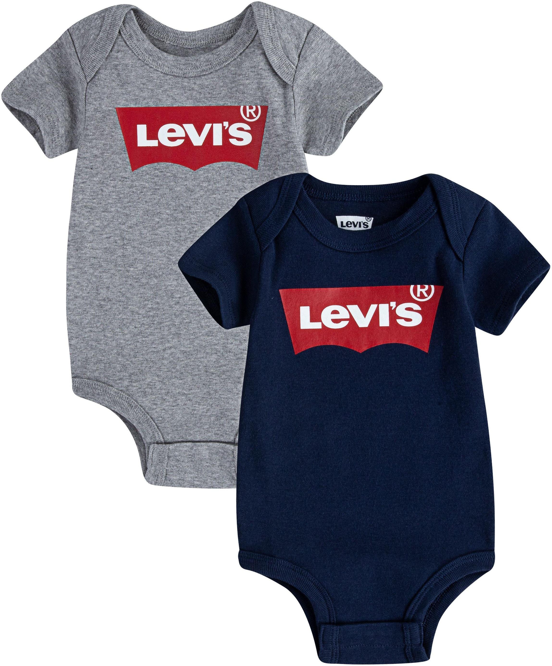 Levi's® Kids Kurzarmbody BATWING 2PK BODYSUIT (2-tlg) UNISEX von Levi's® Kids für Babys