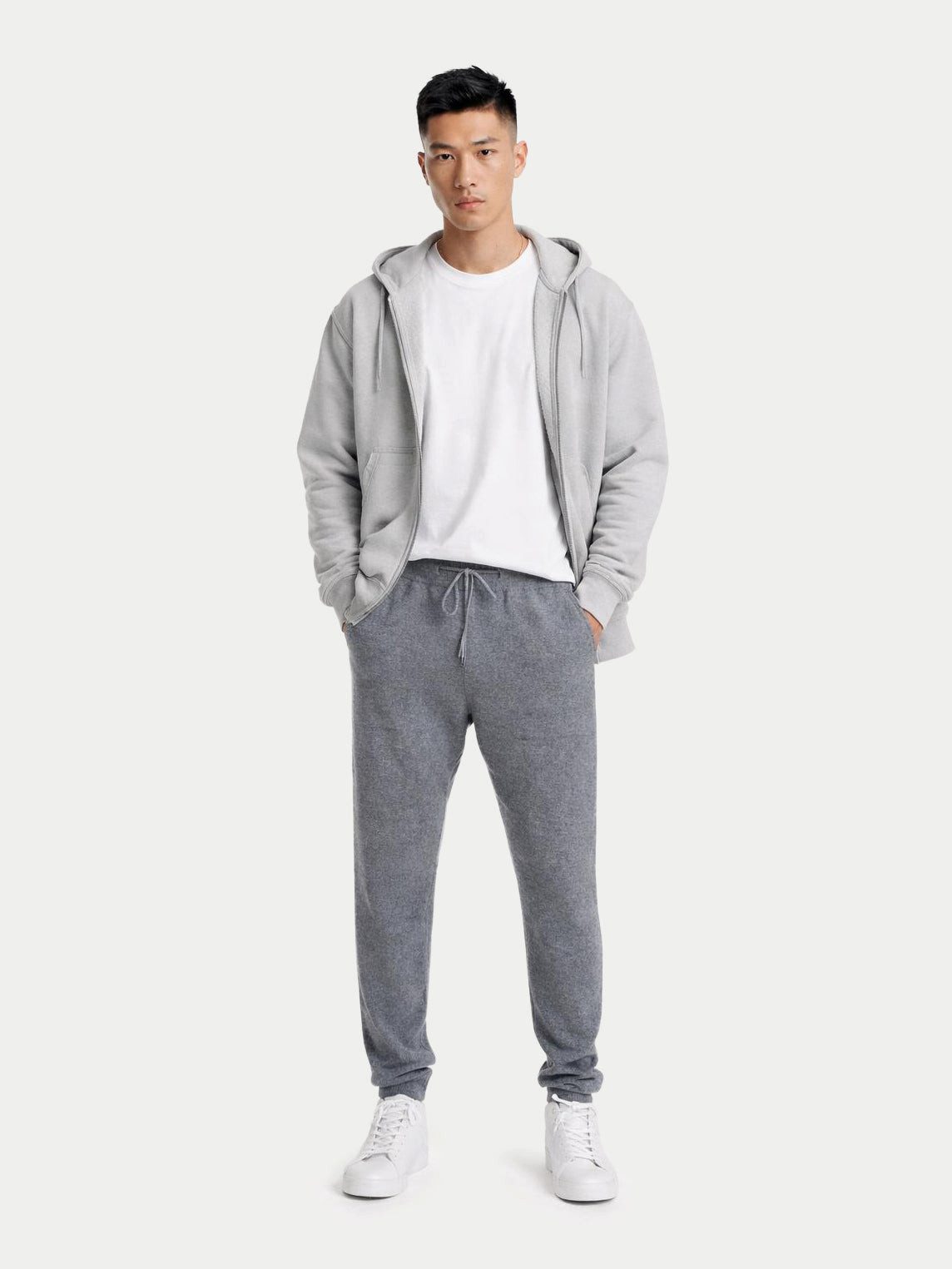 GOBI Cashmere Jogger Pants Lockere Jogginghose aus Kaschmir günstig online kaufen