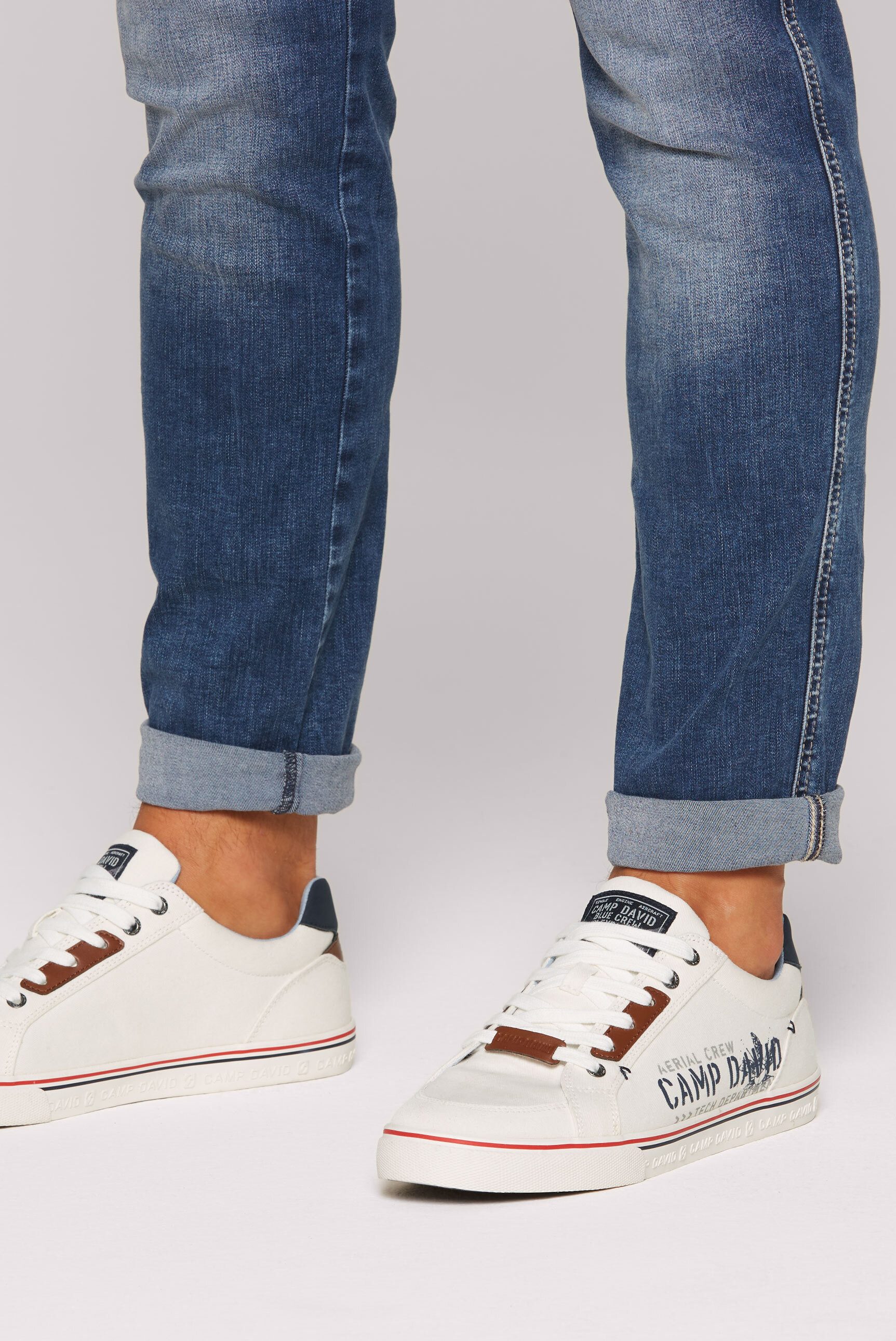 CAMP DAVID Sneaker mit Label-Print günstig online kaufen