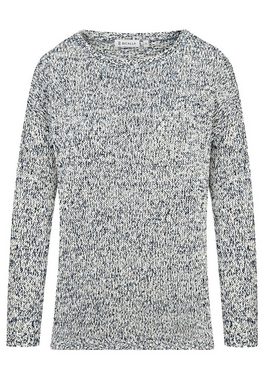 BICALLA Strickpullover Pullover Tape - 10/blue-white (1-tlg)