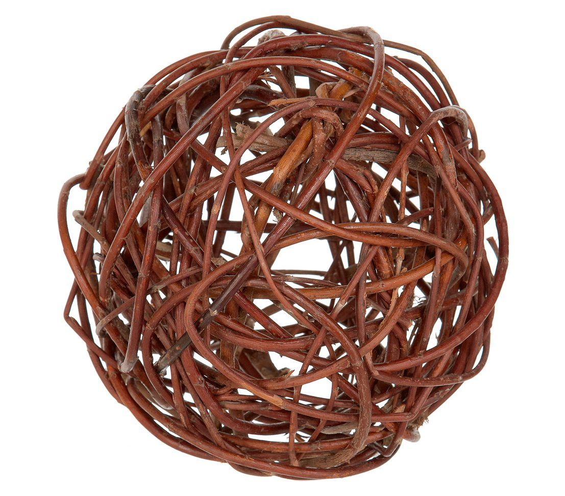 Dehner Weidenkorb Weidenkugel aus ungeschälter Weide, Weidengeflecht Kugel günstig online kaufen