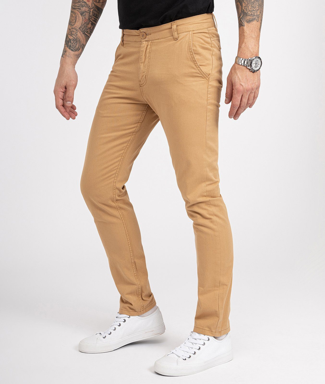 Rock Creek Chinohose Herren Regular Fit Chinohose RC-2083 günstig online kaufen