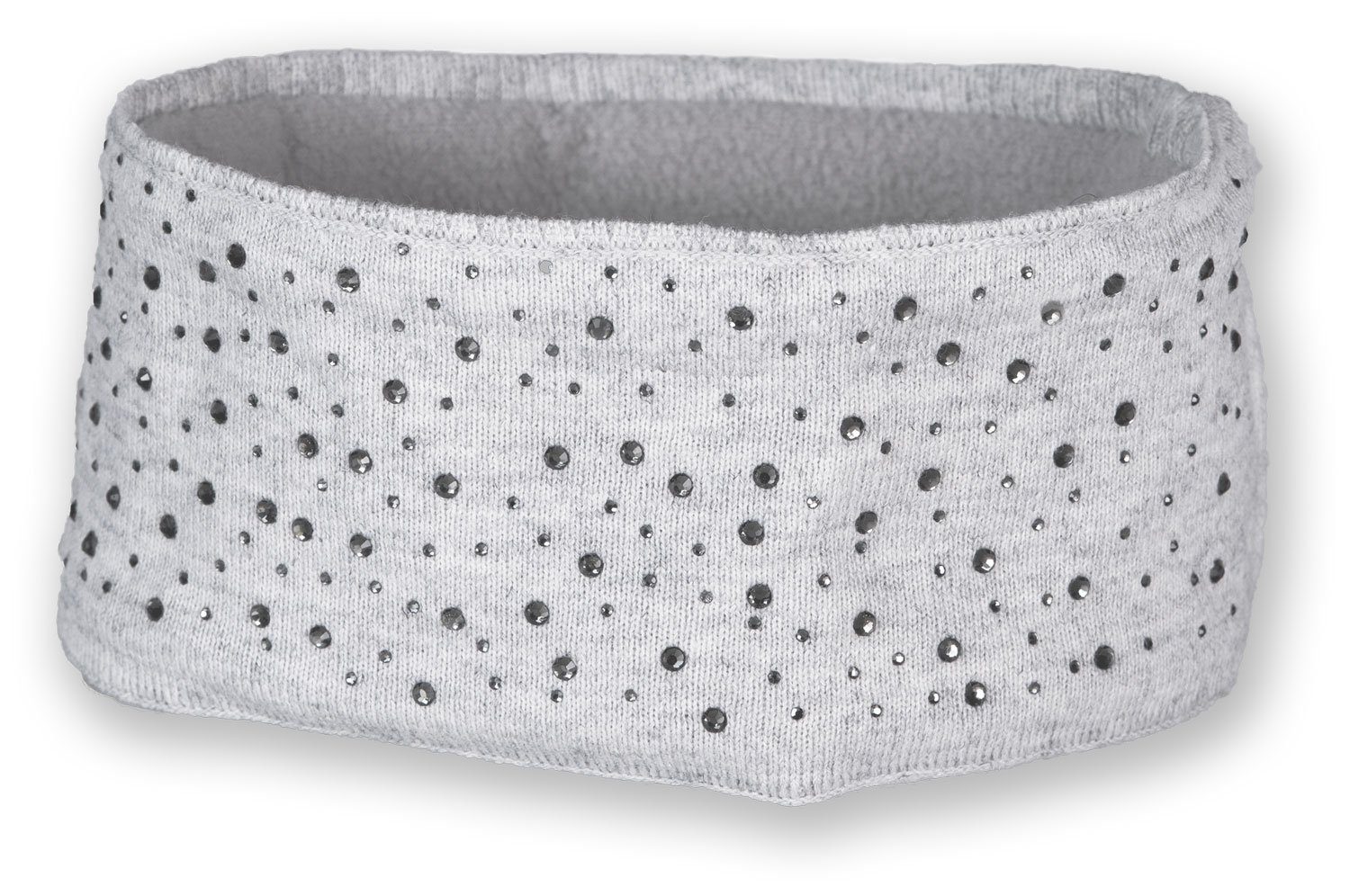 styleBREAKER Stirnband Feinstrick Stirnband mit Strass (1-St)