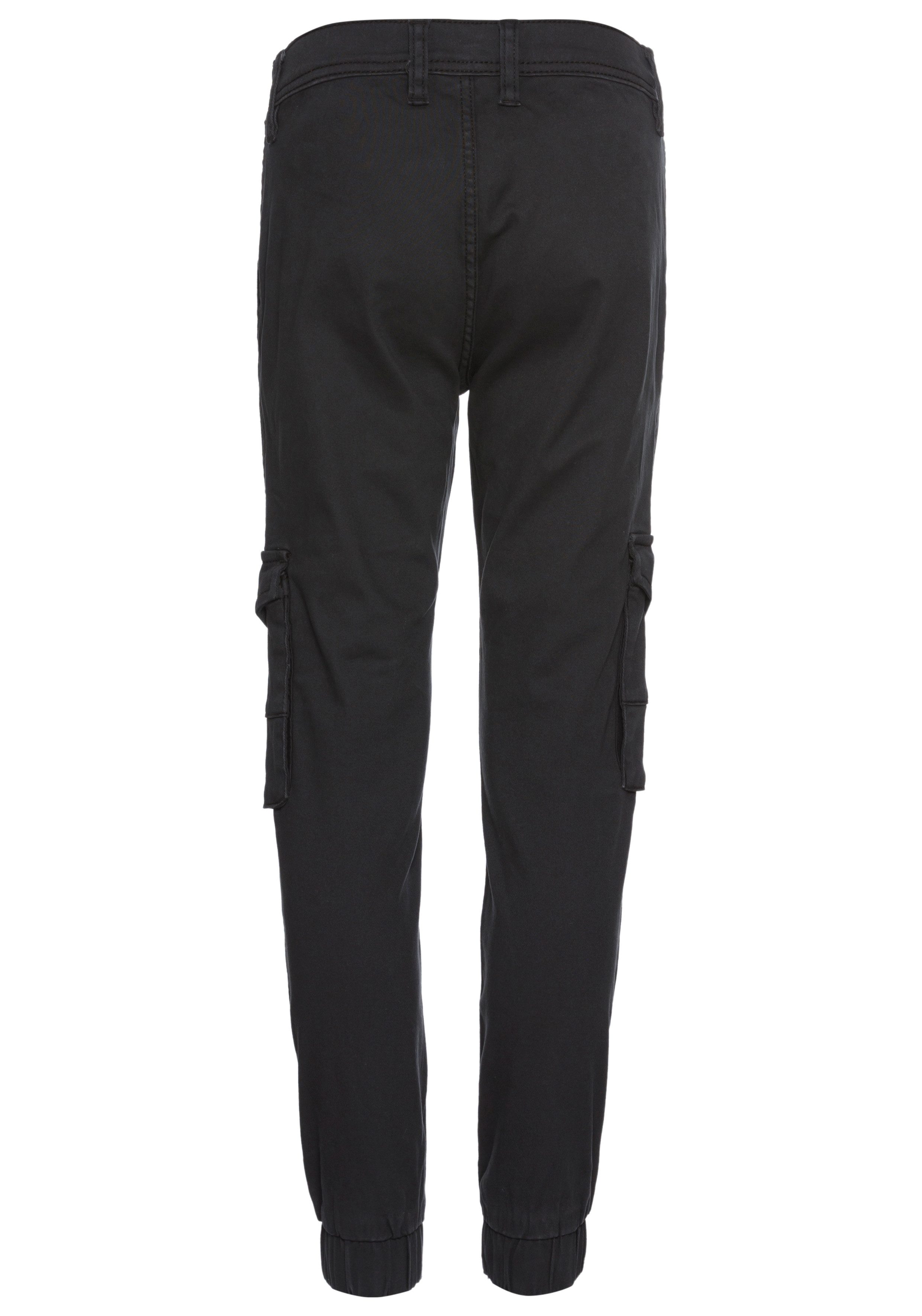 KangaROOS Cargohose Hose mit Cargotaschen, mit Logo-Stickerei