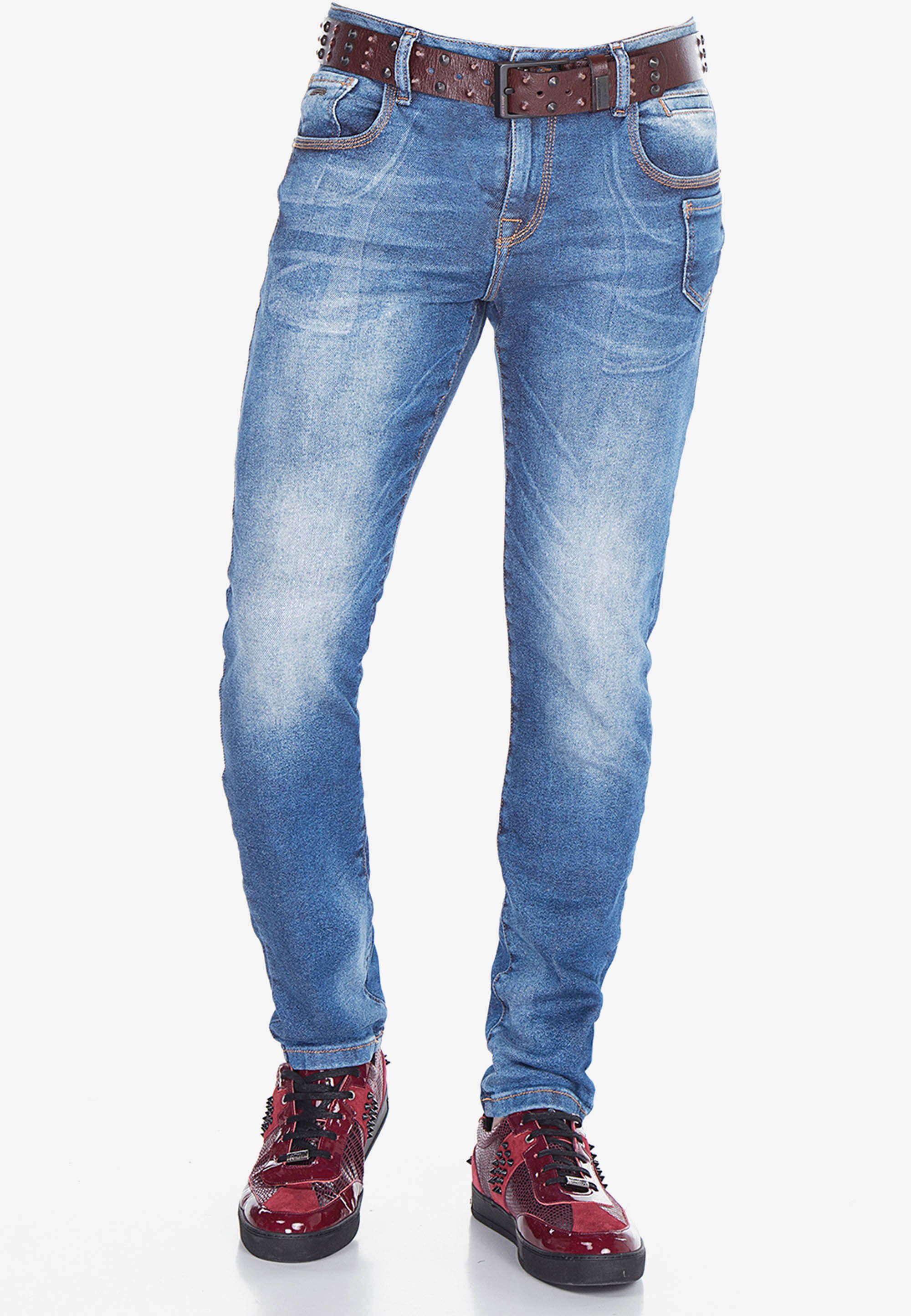 & Baxx klassischen Jeans 5-Pocket-Stil Bequeme im Cipo