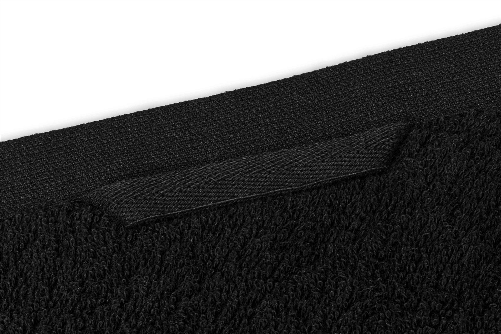 aurora Objektwäsche Badetücher Gästetuch Rio 30x50cm - 450 g/m² schwarz, 100%BW – Bild 3 von 3
