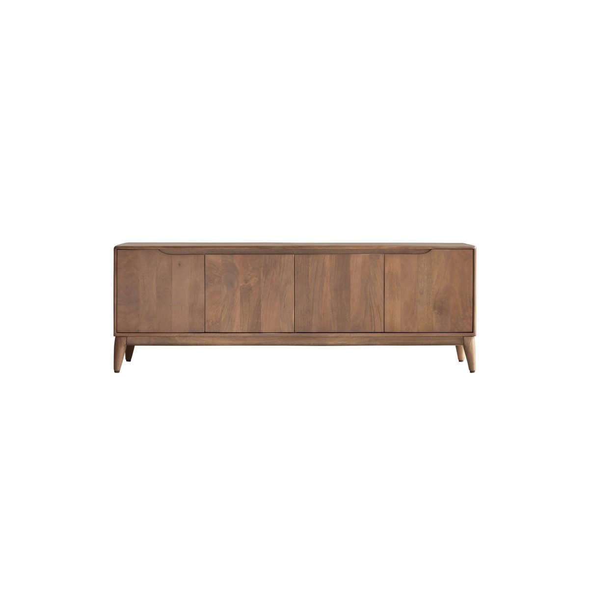 Tikamoon TV-Schrank TV-Schrank Gabrielle aus massivem Mangoholz, 160 cm