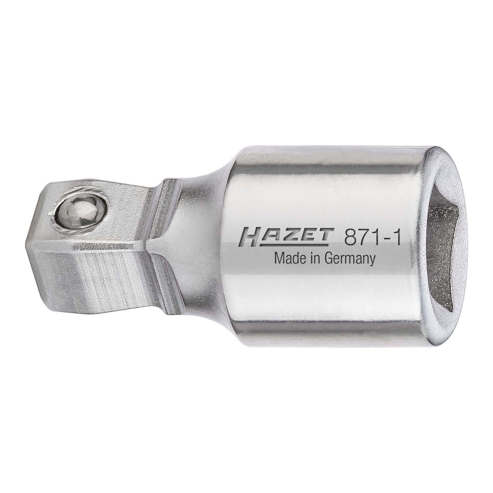 HAZET Steckschlüssel HAZET Verlängerung, schwenkbar 871-1 Vierkant hohl 6,3 mm (1/4 Zoll) V