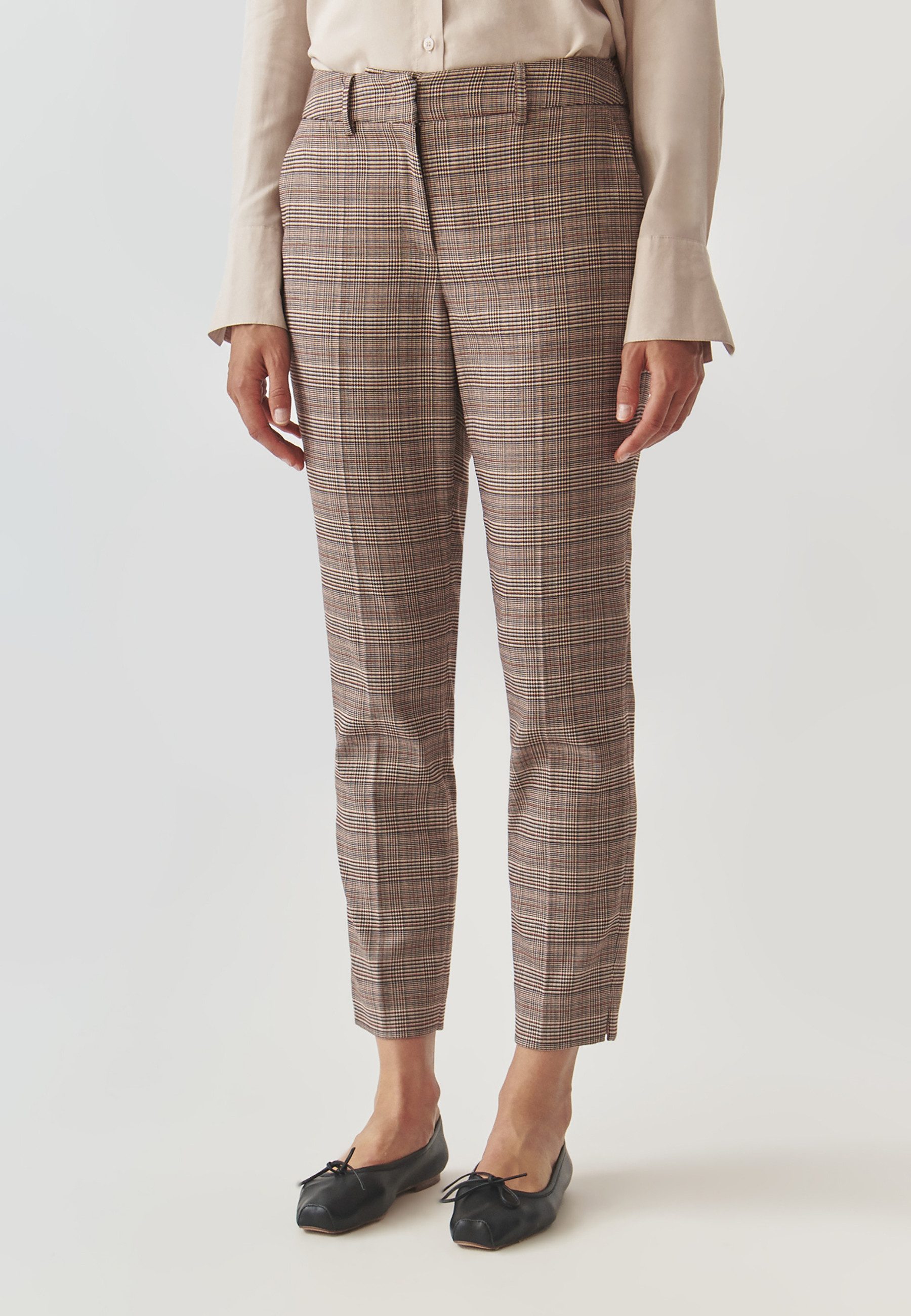 TATUUM Stoffhose Karierte Damen-Stoffhose - Koliana 1